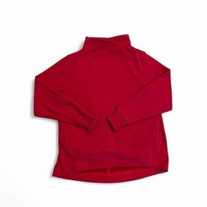 Athleta Bold Red Mock Neck Sweater